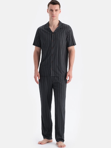 Pyjama long Dagi en bleu