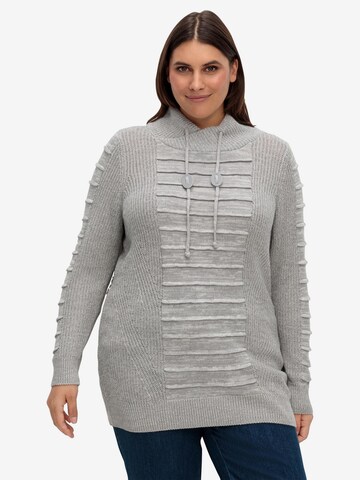 SHEEGO Sweater in Grey: front