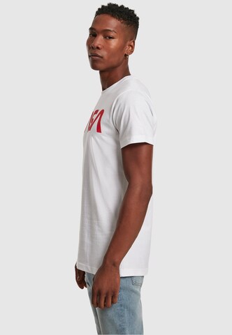 Mister Tee - Camisa 'NASA Worm' em branco