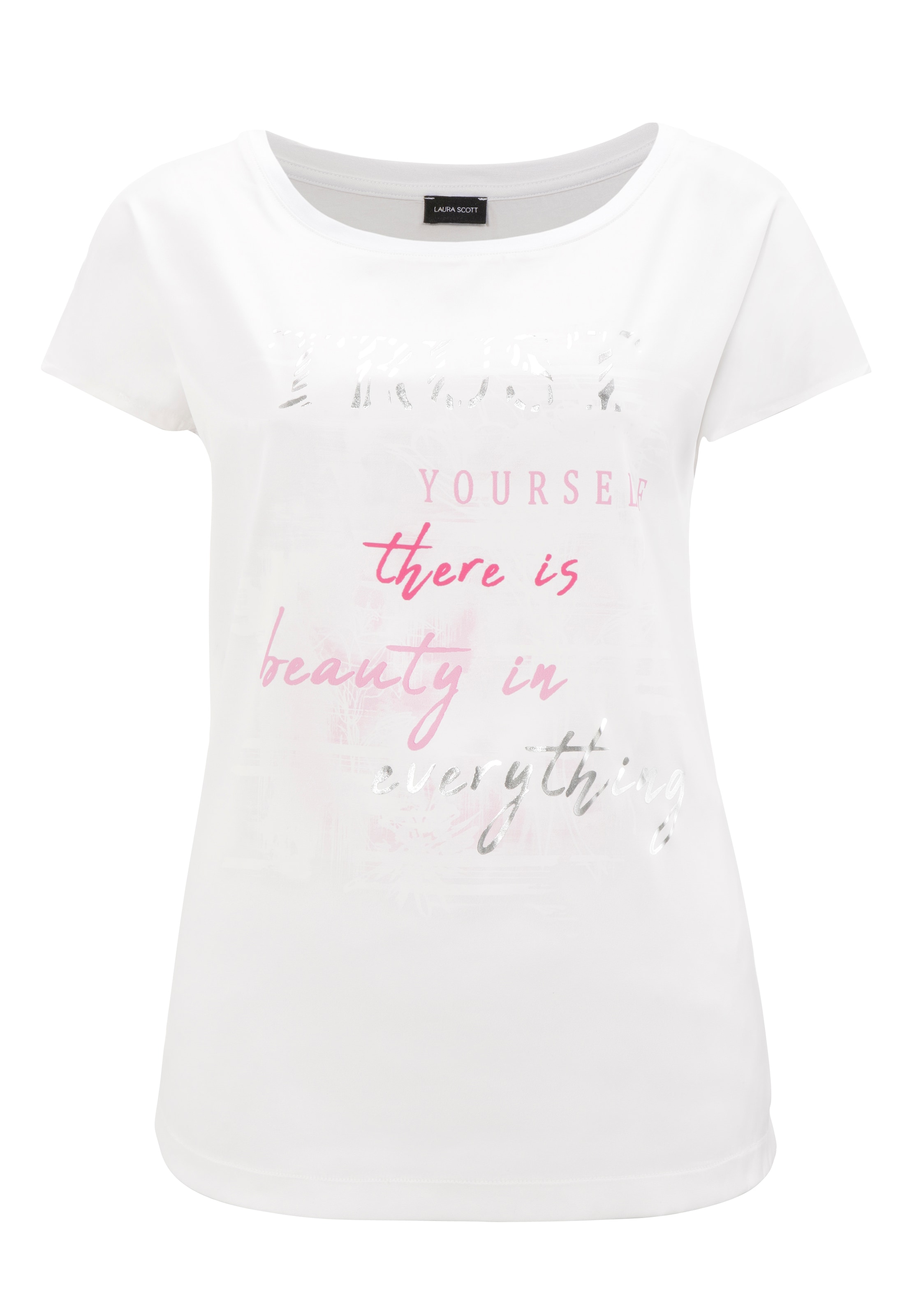 LAURA SCOTT Shirt in Weiß: Vorderseite