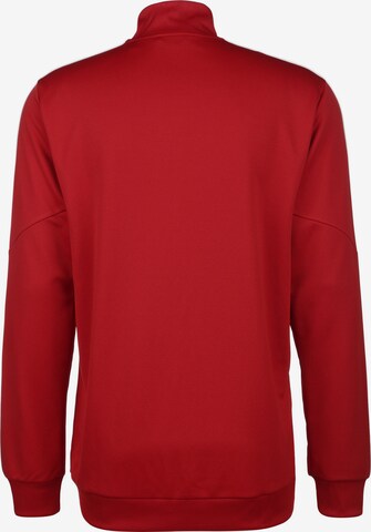 ADIDAS SPORTSWEAR Athletic Zip-Up Hoodie 'Condivo 22' in Red