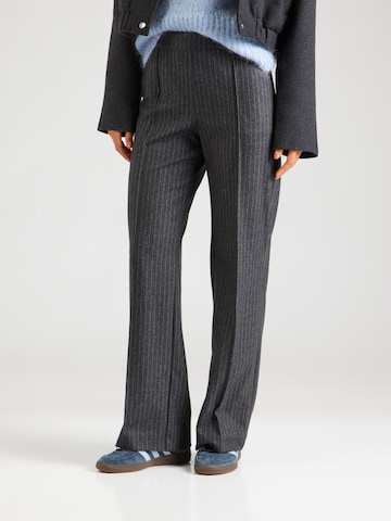 Wide Leg Pantalon à plis 'CHIARA' MAC en noir : devant