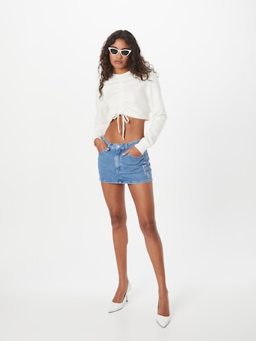 Calvin Klein Jeans Sweatshirt i vit