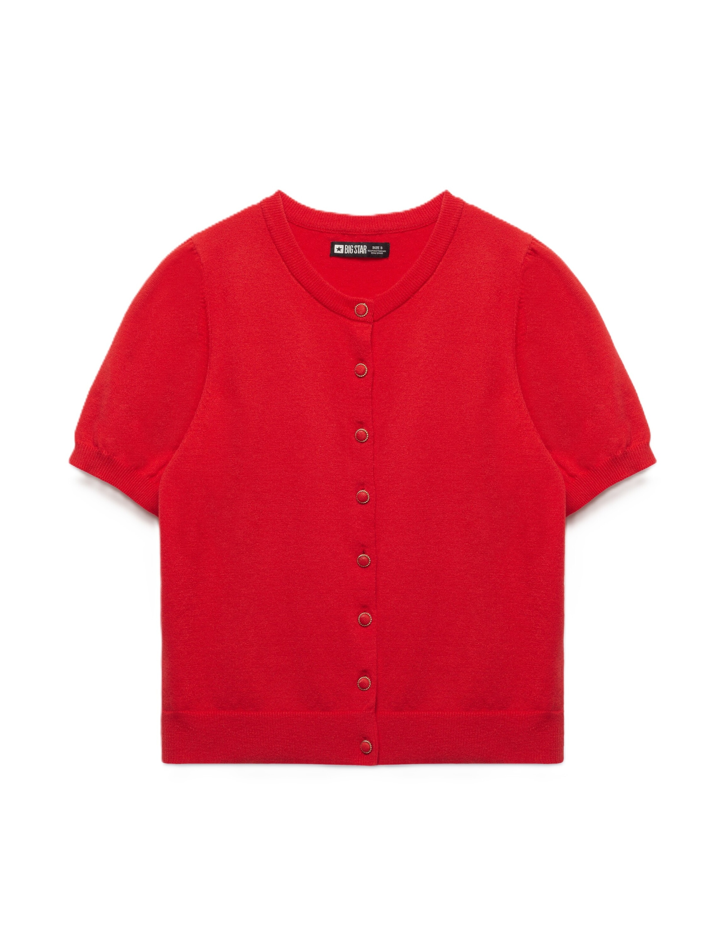 BIG STAR Sweater 'Manona' in Red, Item view