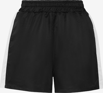 Plein Sport Sportshorts in schwarz / silber / weiß, Produktansicht