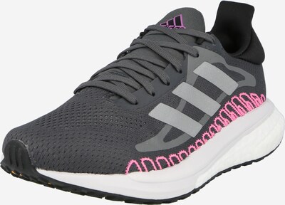 ADIDAS PERFORMANCE Chaussure de course en gris / rose foncé / noir, Vue avec produit
