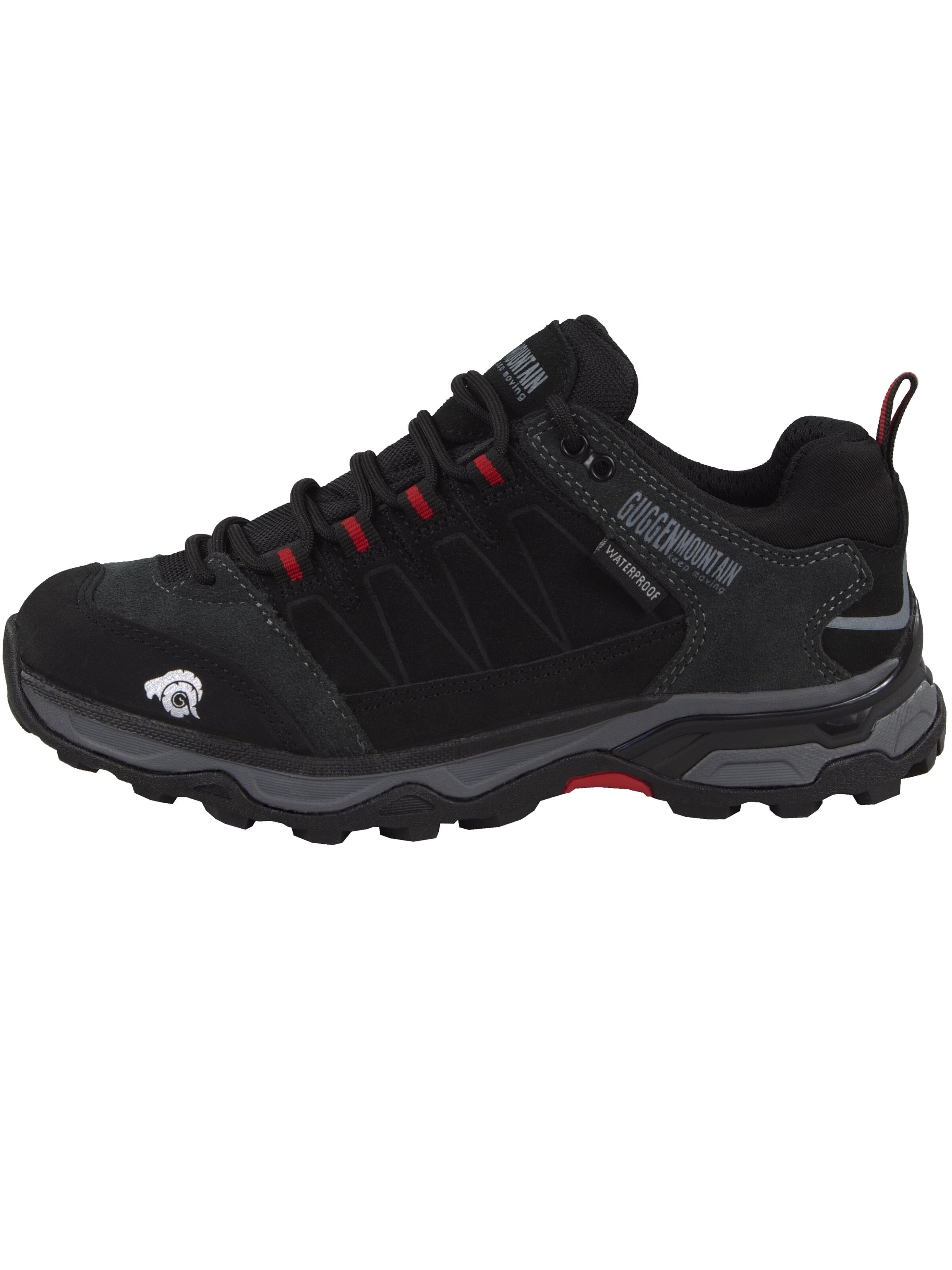 Guggen Mountain Athletic lace-up shoe in Black