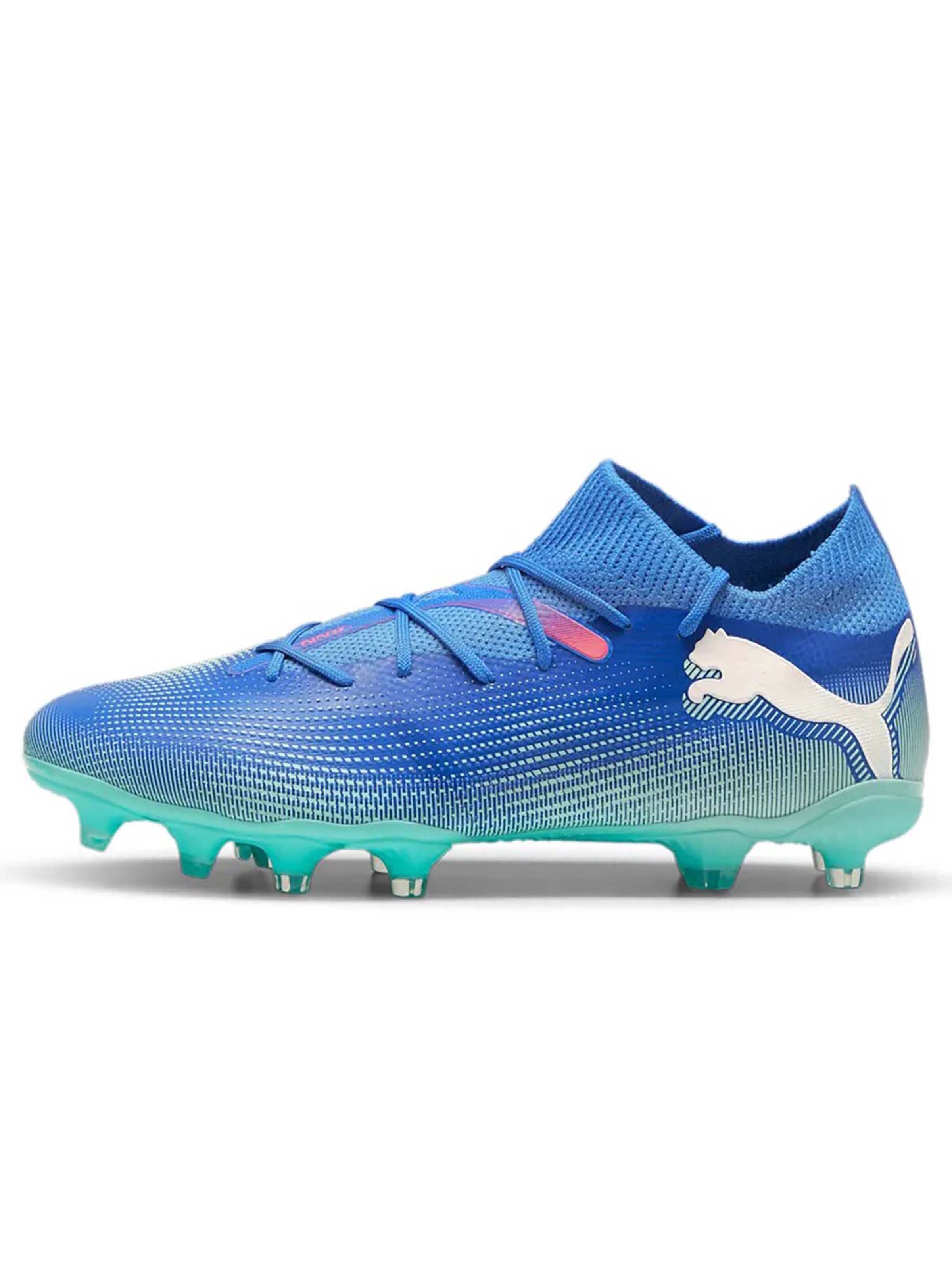 PUMA Voetbalschoen 'Future 7 Match' in Blauw: voorkant