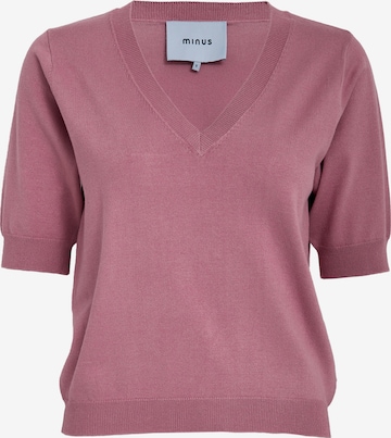 Pull-over 'Milla' minus en violet : devant