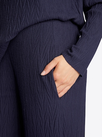 Rich & Royal Normalny krój Spodnie w kolorze niebieski