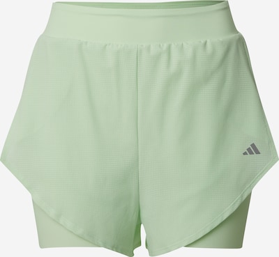 ADIDAS PERFORMANCE Pantalón deportivo 'Designed For Training Heat.Rdy Hiit 2In1' en verde pastel / plata, Vista del producto