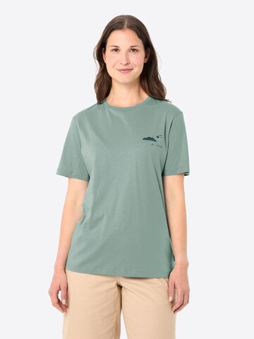 VAUDE Sportshirt 'Spirit II' in Grün: Vorderseite