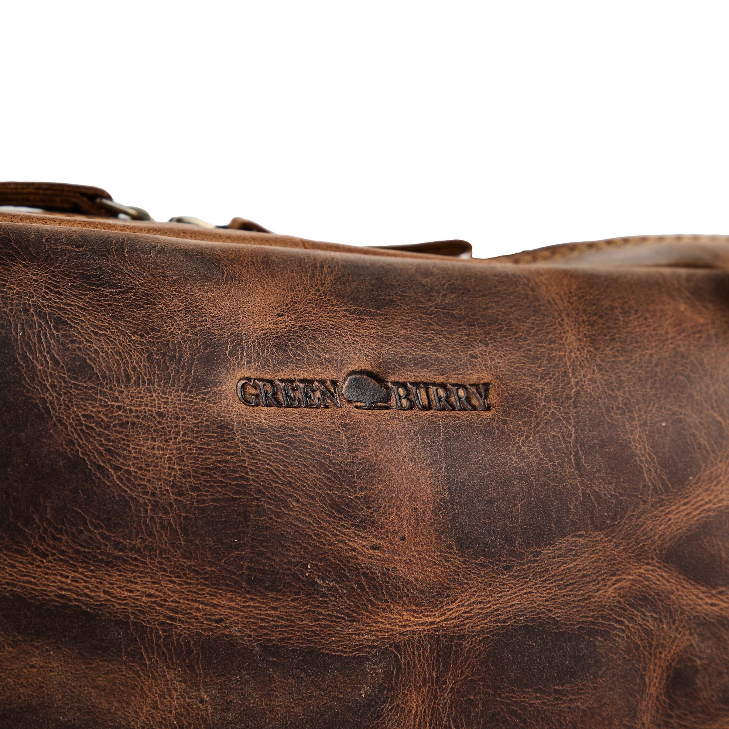 Borsa a spalla di GREENBURRY in marrone