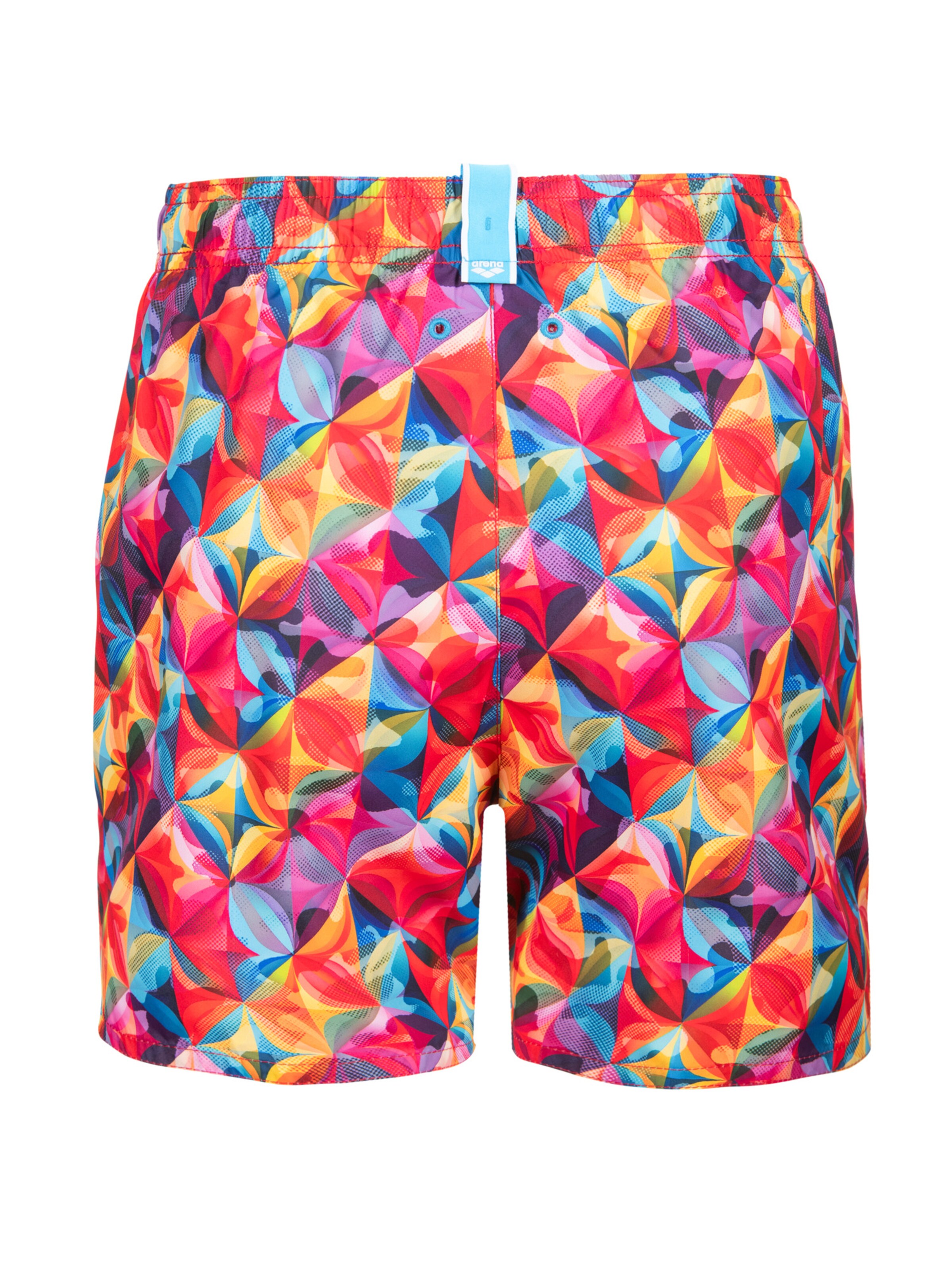 ARENA Badshorts 'WATER PRINTS BEACH BOXER AO' i röd