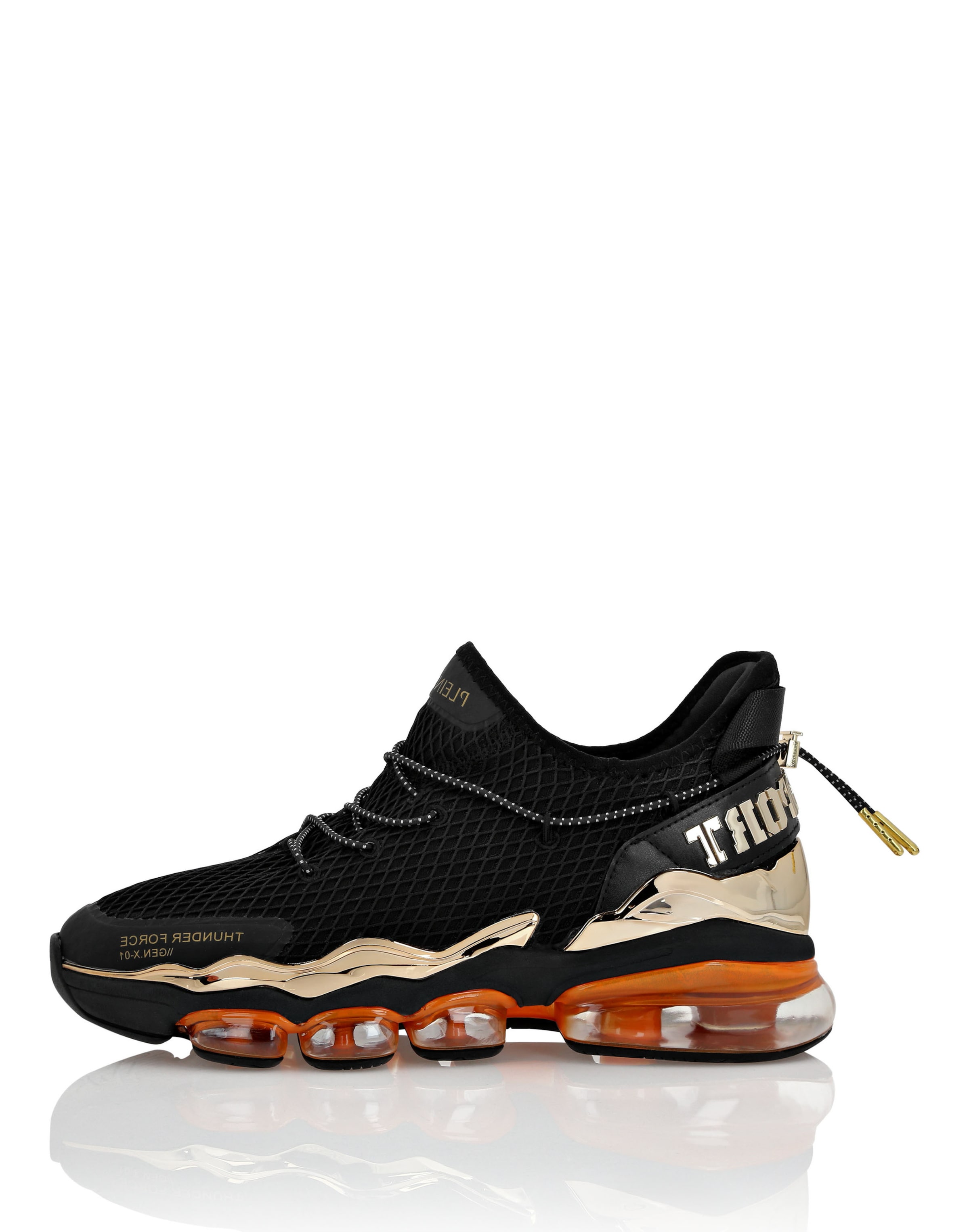 Plein Sport Sneaker in Schwarz: Vorderseite