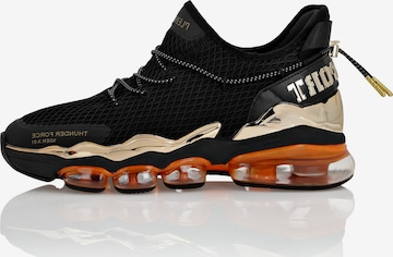 Sneaker bassa di Plein Sport in nero: frontale