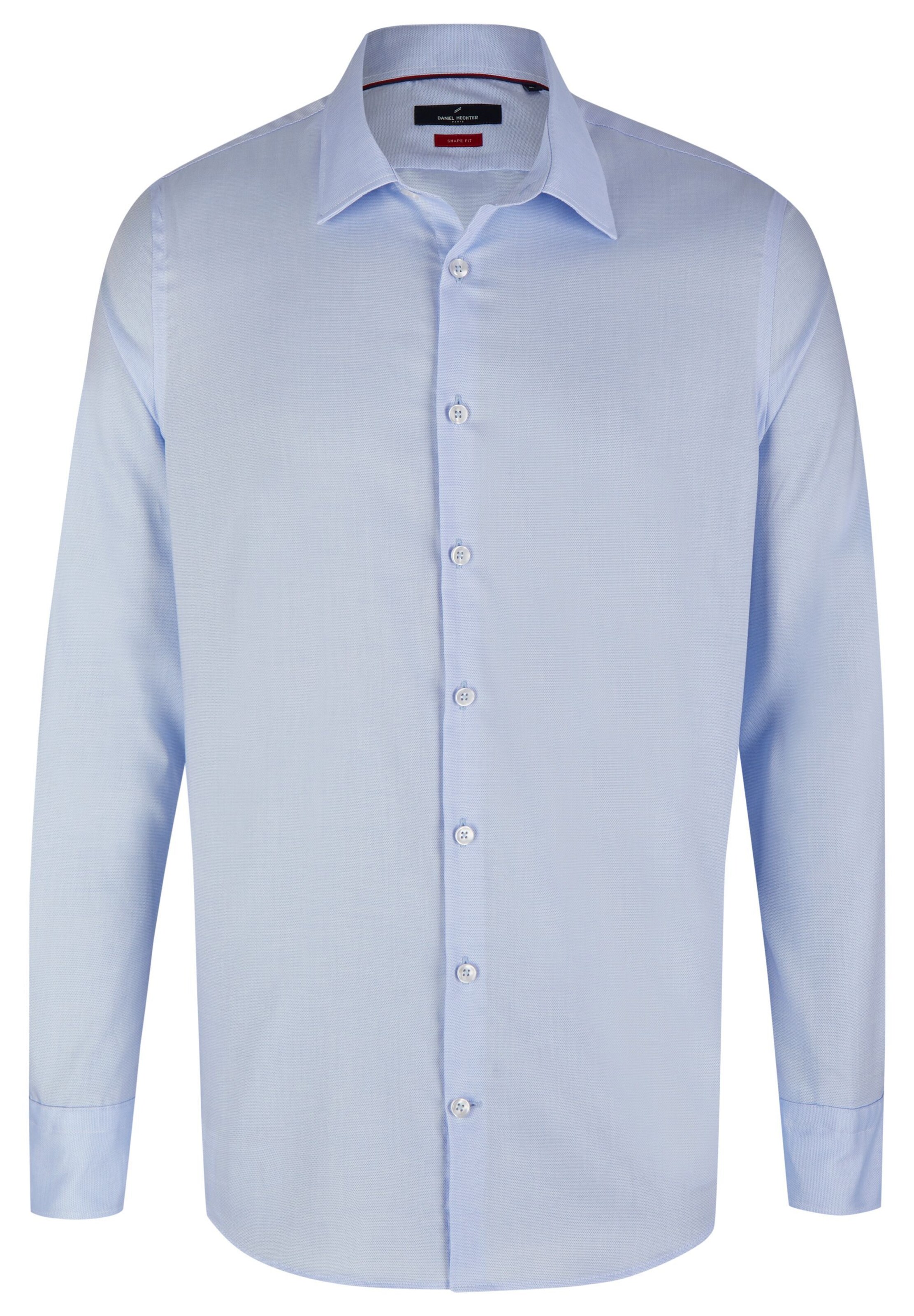 Coupe regular Chemise business HECHTER PARIS en bleu : devant