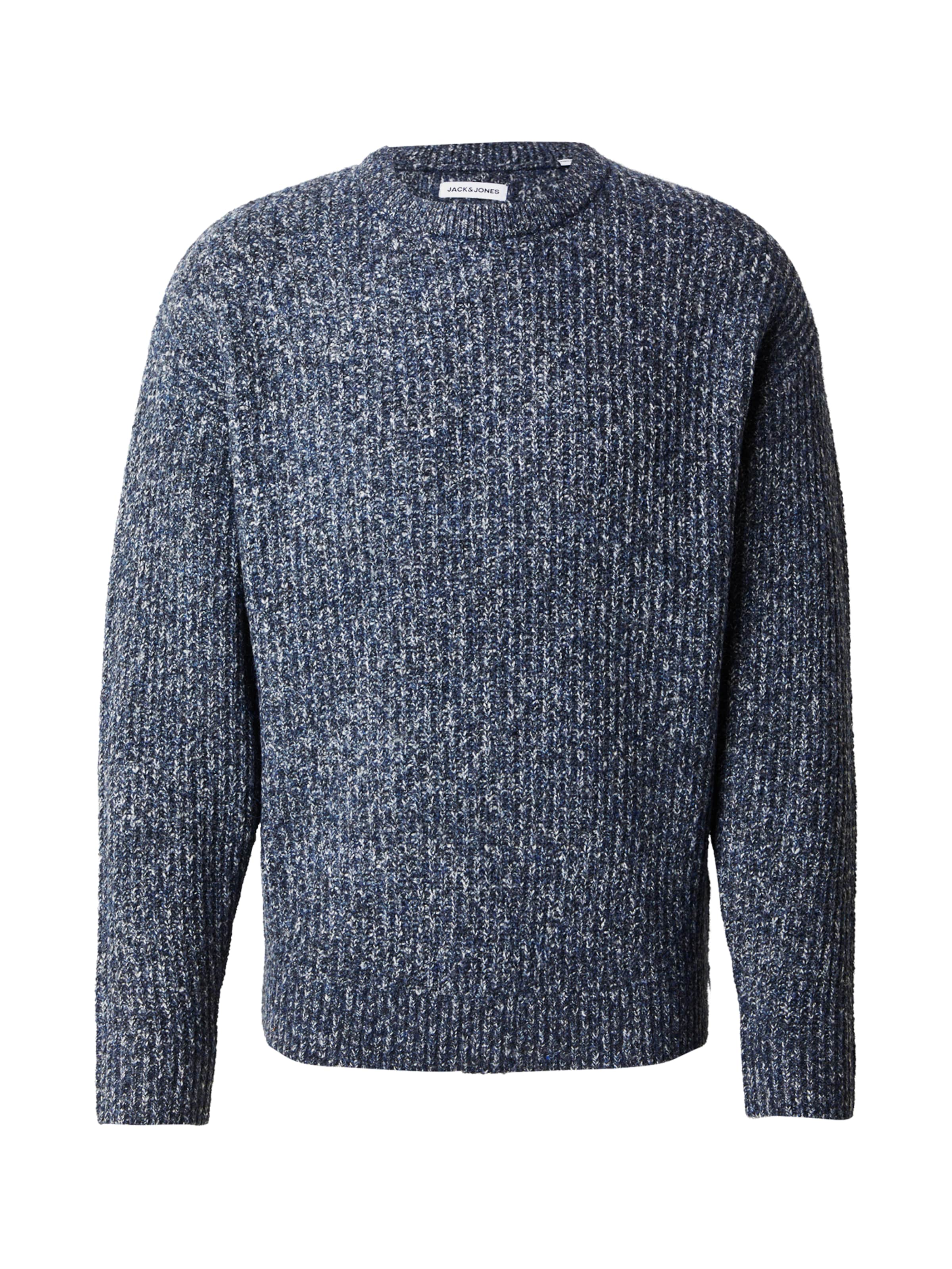 JACK & JONES Pullover 'JJGRADY' in Blau: Vorderseite
