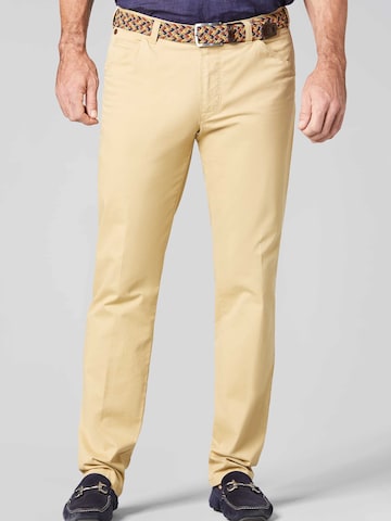 Meyer Hosen Regular Chino Pants in Orange: front