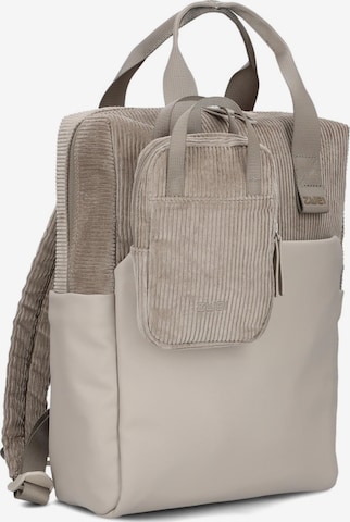 ZWEI - Mochila 'LOU LUR130' en marrón: frente