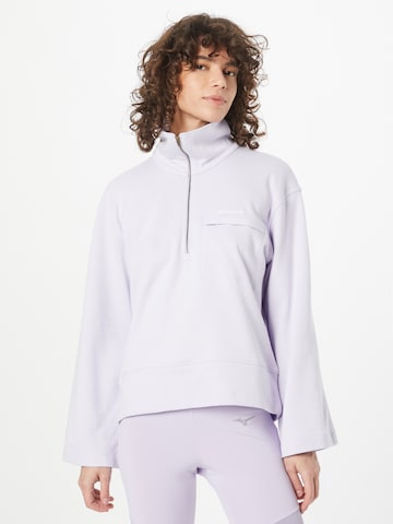 Sweat de sport COLUMBIA en violet : devant