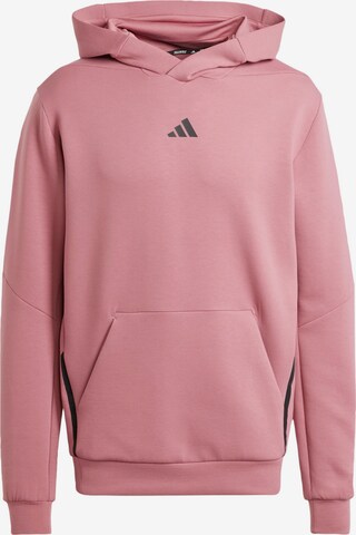 ADIDAS PERFORMANCE Sportsweatshirt 'Designed for Training' in Rot: predná strana