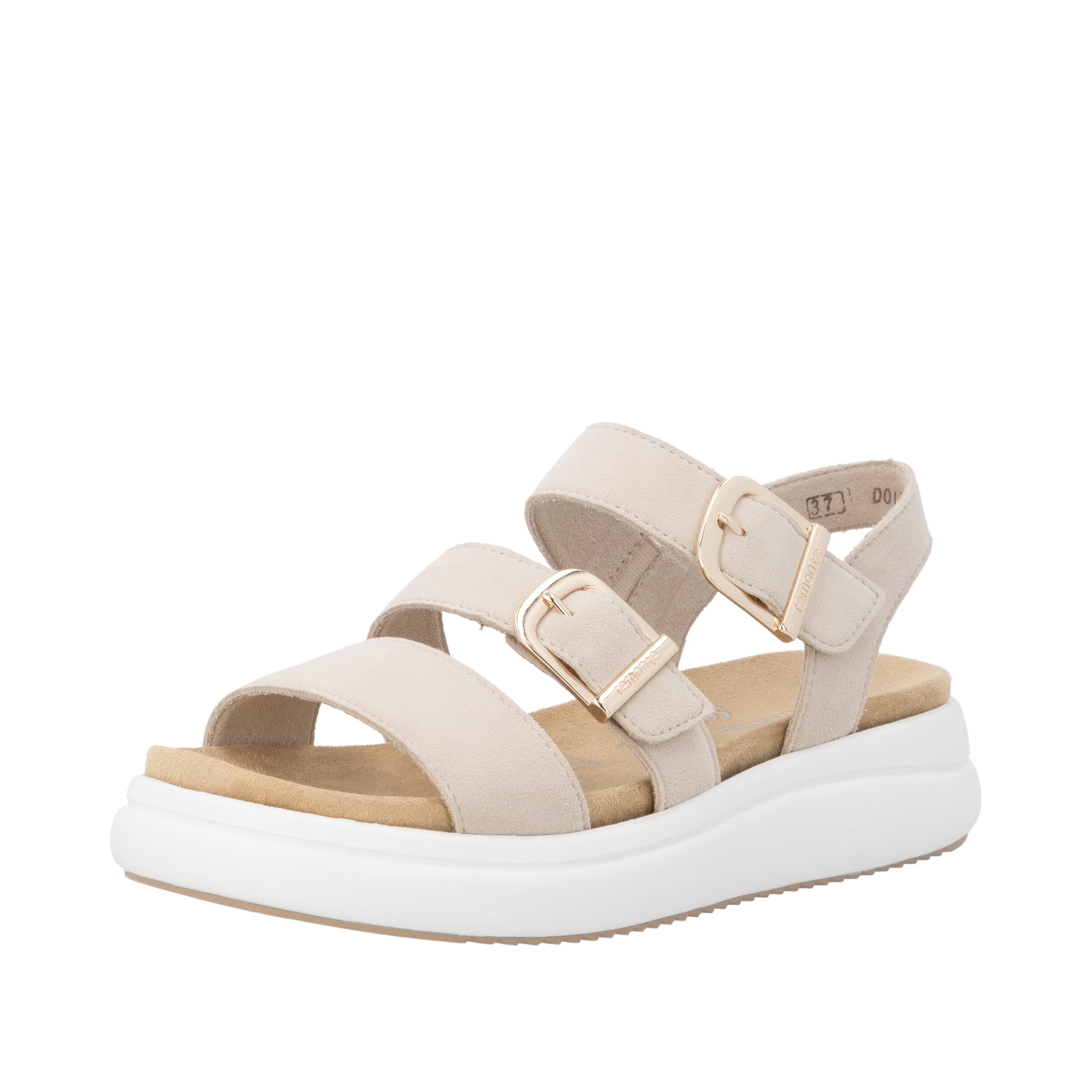 REMONTE Sandale in Beige: Vorderseite