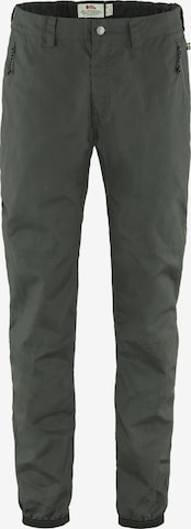 Fjällräven Outdoor Pants 'Vardag' in Grey: front