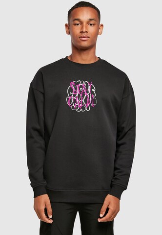 Sweat-shirt 'Stay Safe ' Merchcode en noir : devant