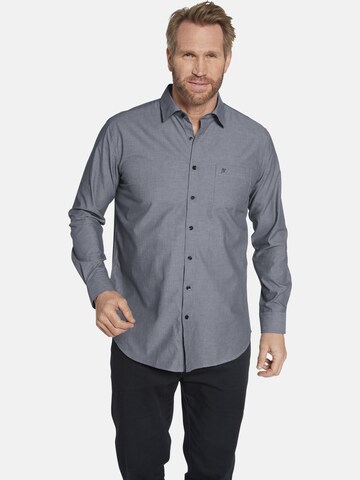 Coupe regular Chemise ' Ulfe ' Jan Vanderstorm en bleu