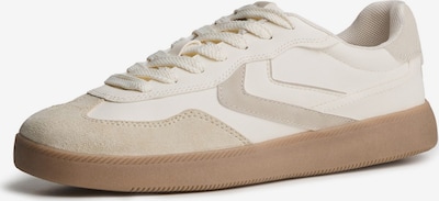 Bershka Sneaker in beige / weiß, Produktansicht
