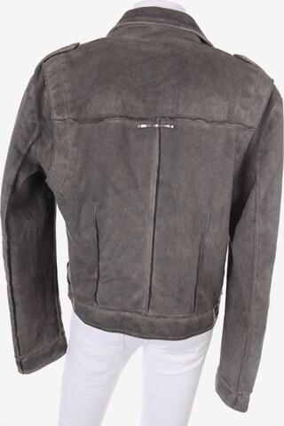 GUESS Kunstlederjacke XL in Grau