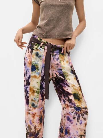 Desigual Loosefit Παντελόνι σε ροζ