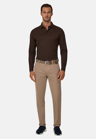 Regular Pantalon chino Boggi Milano en beige