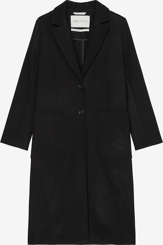 Marc O'Polo Between-Seasons Coat in Black: front