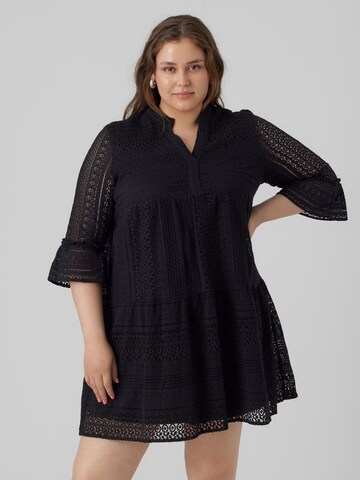 Vero Moda Curve Tunic in Black: front