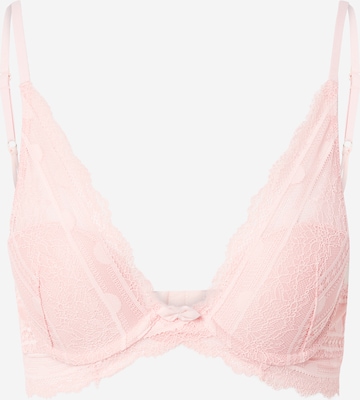 ETAM Triangel BH 'ARTY - N*3' i pink: forside