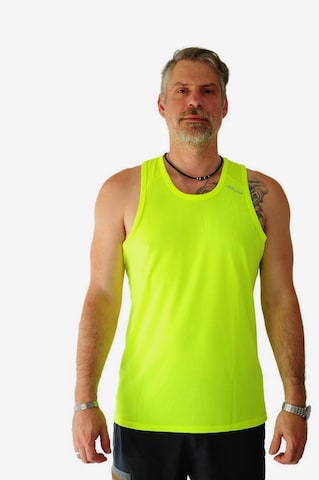 Joluvi Performance Shirt 'Ultra Tir' in Yellow: front