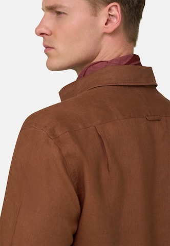 Coupe regular Chemise Boggi Milano en rouge