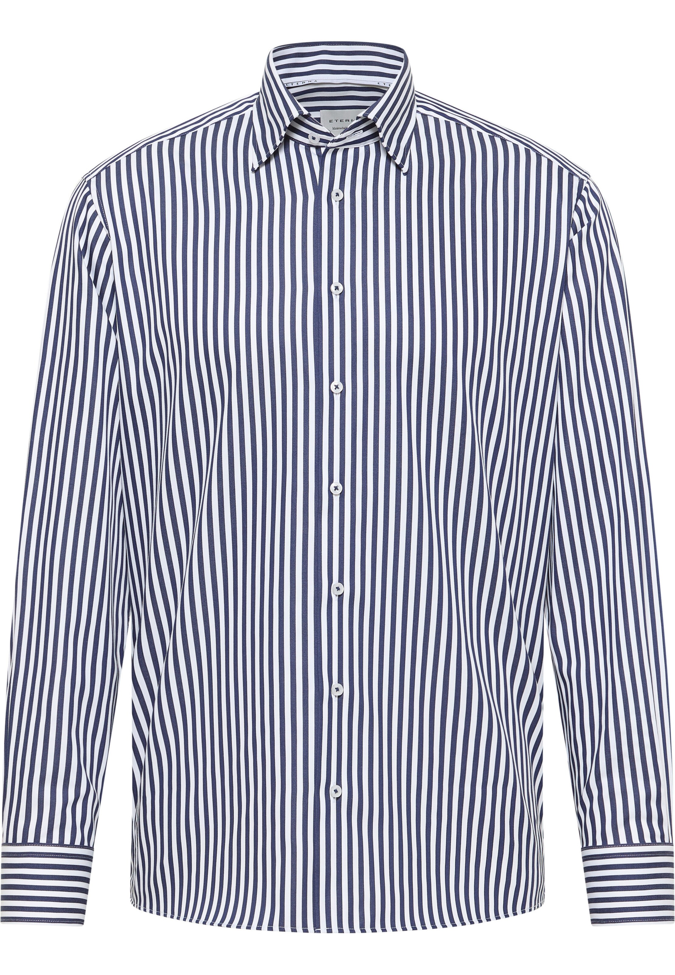 ETERNA Zakelijk overhemd in Blauw: voorkant