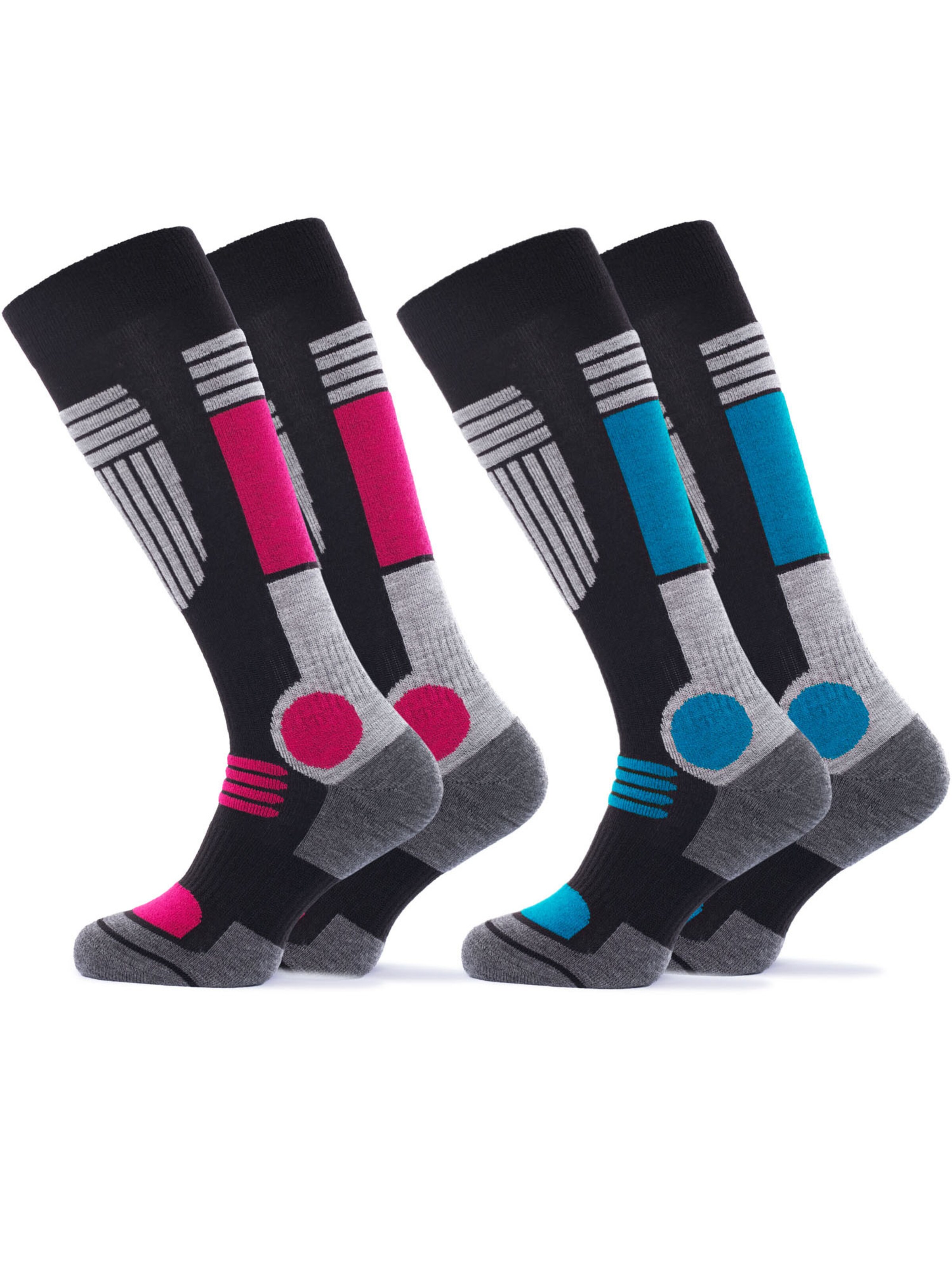 Occulto Athletic Socks 'Maria' in Grey: front