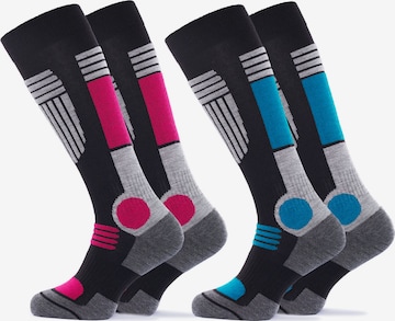 Occulto Athletic Socks 'Maria' in Grey: front
