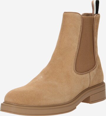 BOSS Chelsea boots 'Vanity' in Beige: voorkant