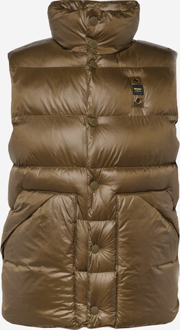 Blauer.USA Vest in Green: front