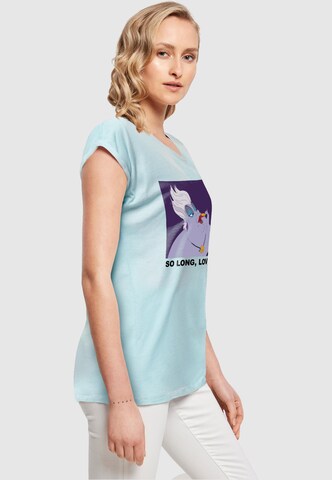 ABSOLUTE CULT T-Shirt 'Little Mermaid - Ursula So Long Lover Boy' in Blau
