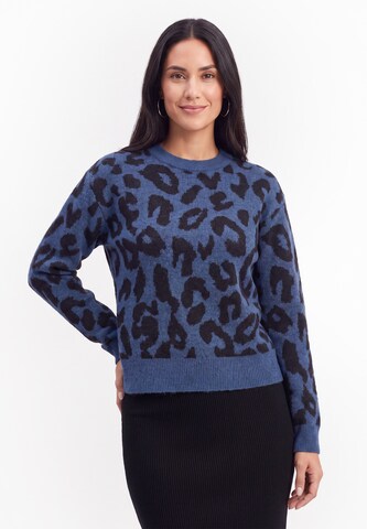 usha BLACK LABEL - Jersey en azul: frente
