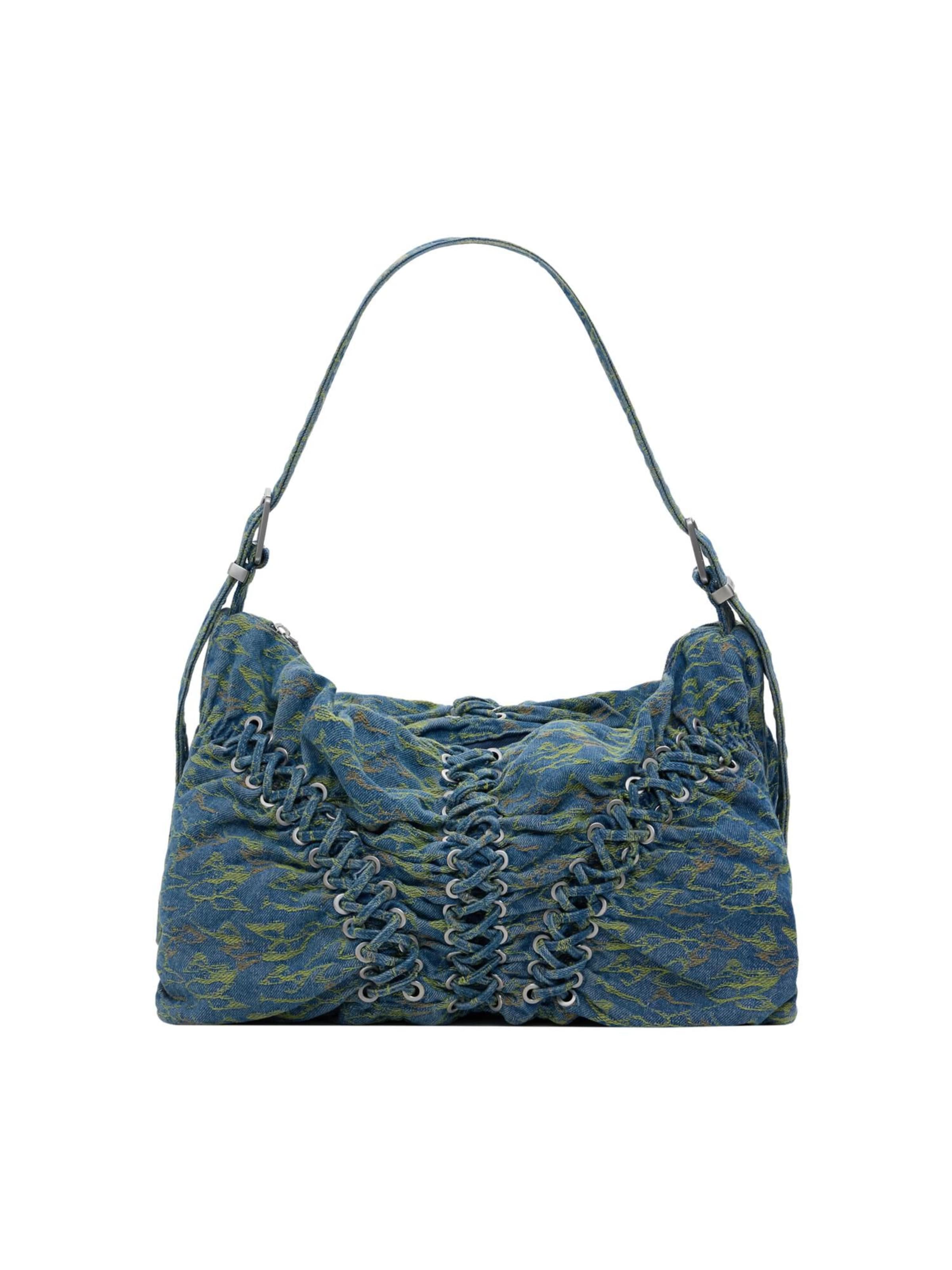 Desigual Olkalaukku värissä sininen: etupuoli