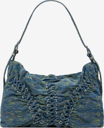 Desigual Olkalaukku värissä sininen: etupuoli