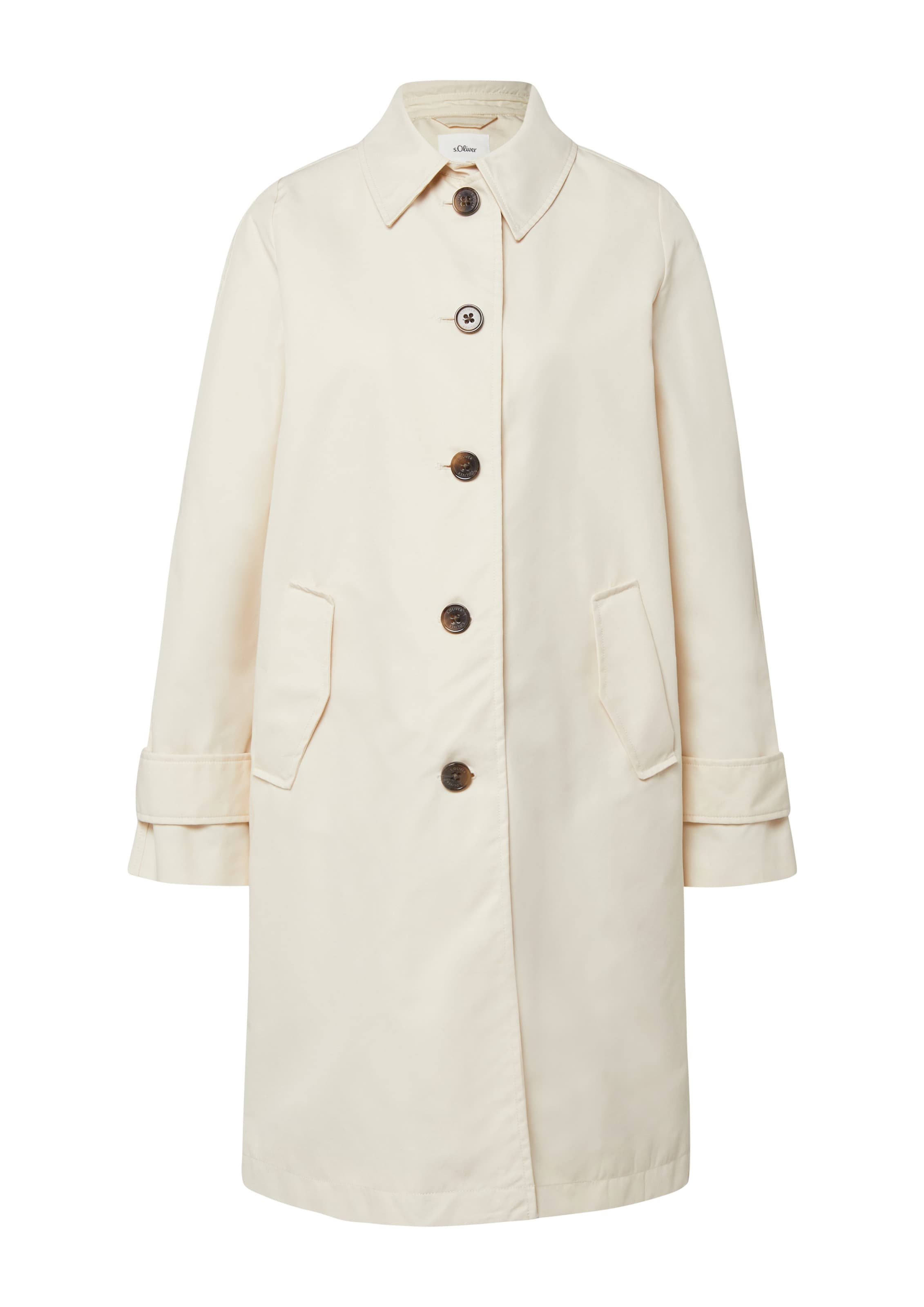 s.Oliver Between-seasons coat in Cream, Item view