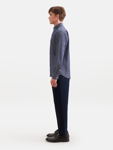 Coupe regular Chemise SEIDENSTICKER en bleu